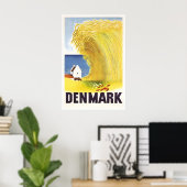 Denemarken Print Reisposter Deense Kunst (XR823)a (Thuiskantoor)