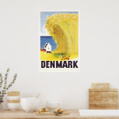 Denemarken Print Reisposter Deense Kunst (XR823)a (Keuken)