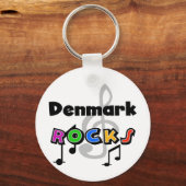 Denemarken Rocks Sleutelhanger (Voorkant)