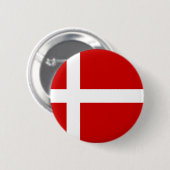 Denemarken Ronde Button 5,7 Cm (Voorkant /achterkant)