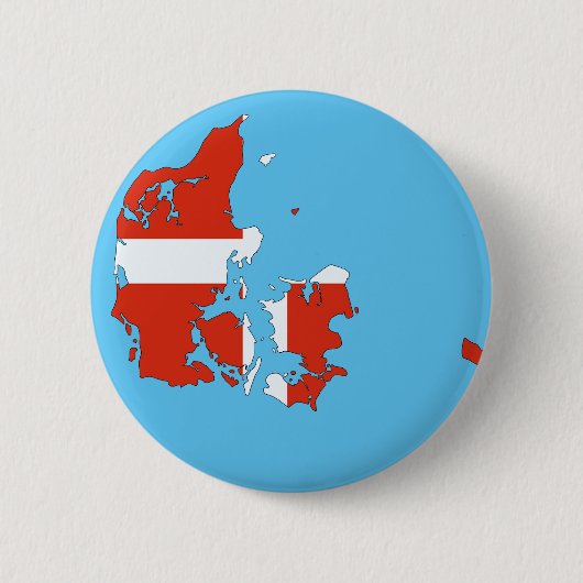 Denemarken Ronde Button 5,7 Cm (Voorkant)