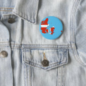 Denemarken Ronde Button 5,7 Cm (In situ)
