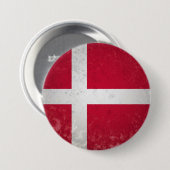 Denemarken Ronde Button 7,6 Cm (Voorkant /achterkant)