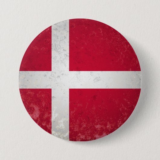 Denemarken Ronde Button 7,6 Cm (Voorkant)