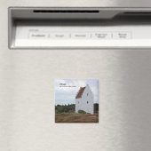 Denemarken, Skagen Sand bedekte Kerk Magnet! Magneet (Insitu (Vaatwasser))