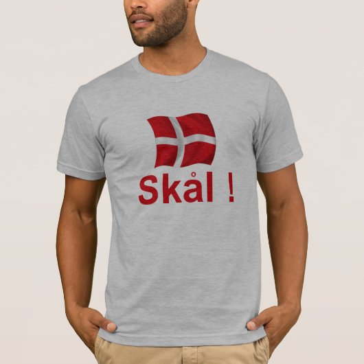 Denemarken Skal. T-shirt (Voorkant)