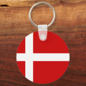 Denemarken Sleutelhanger (Voorkant)