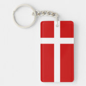 Denemarken Sleutelhanger (Voorkant)