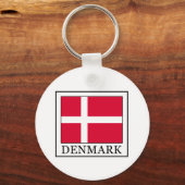 Denemarken Sleutelhanger (Voorkant)
