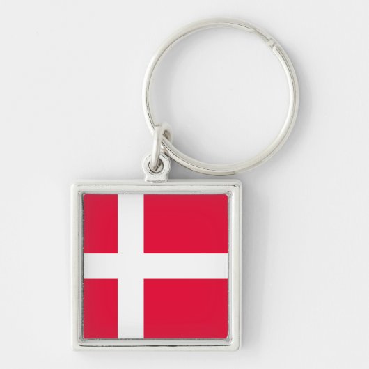Denemarken Sleutelhanger (Voorkant)
