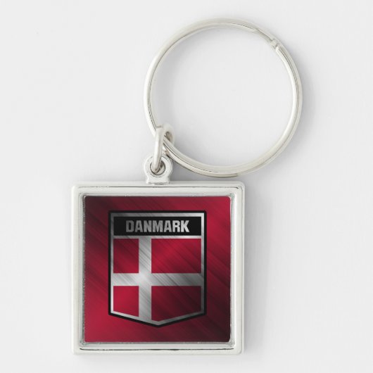 Denemarken Sleutelhanger (Voorkant)
