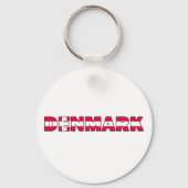 Denemarken Sleutelhanger (Voorkant)