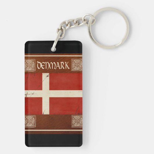 Denemarken Sleutelhanger Souvenir (achterkant)