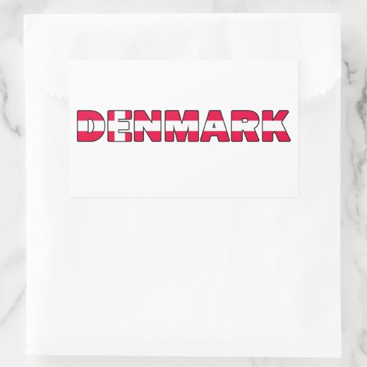 Denemarken Sticker (Tas)