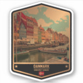 Denemarken Sticker (Voorkant)