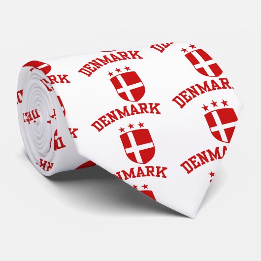 Denemarken Stropdas (Opgerold)