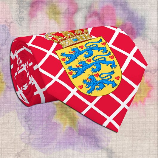 Denemarken Stropdas, mode Deense vlag Stropdas