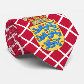 Denemarken Stropdas, mode Deense vlag Stropdas (Opgerold)