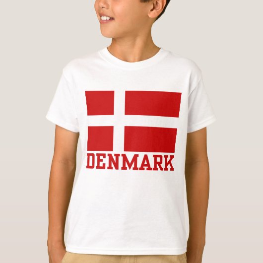 Denemarken T-shirt (Voorkant)
