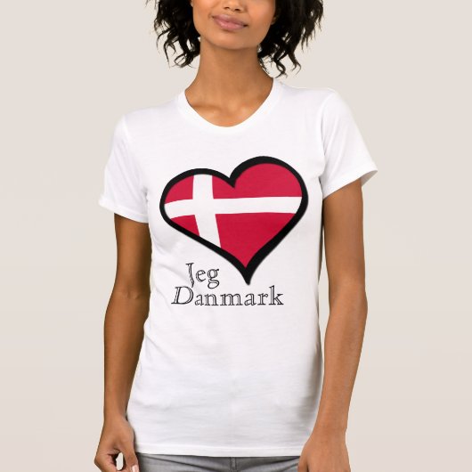 DENEMARKEN T-SHIRT (Voorkant)