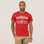Denemarken T-shirt (Voorkant volledig)