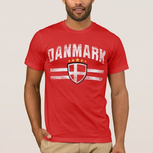 Denemarken T-shirt (Voorkant)