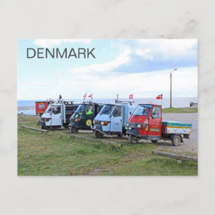 Denemarken Tuk-Tuk Ansichtkaart! Briefkaart