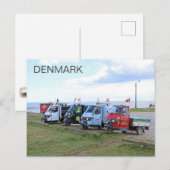 Denemarken Tuk-Tuk Ansichtkaart! Briefkaart (Voorkant / Achterkant)