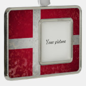 Denemarken Verzilverd Omlijst Ornament (Rechts)