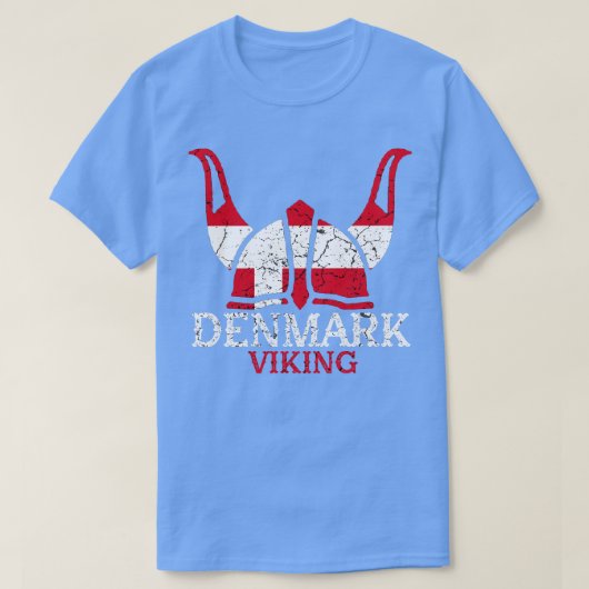 Denemarken Viking Helmet T-shirt (Design voorkant)