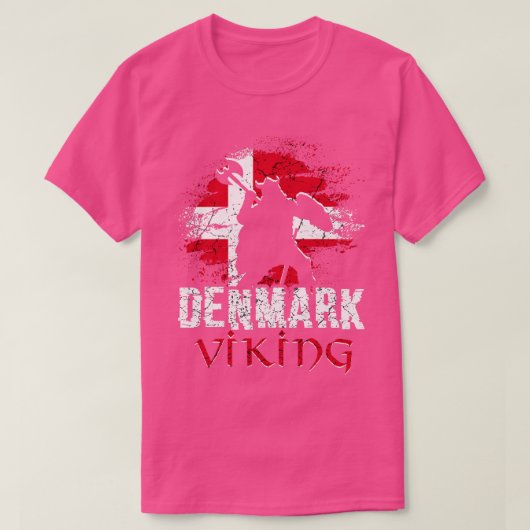 Denemarken Viking Warrior T-shirt (Design voorkant)
