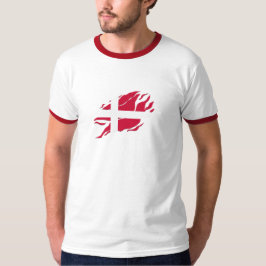 Denemarken vlag in mij, Scandinavische klauw Mark T-shirt
