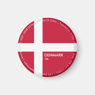 Denemarken Vlag Magneet