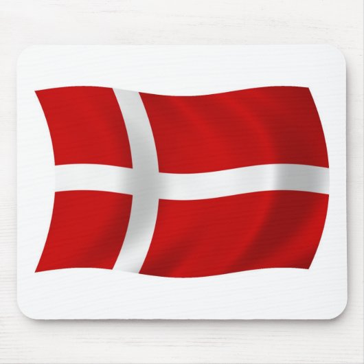 Denemarken Vlag Muismat (Voorkant)