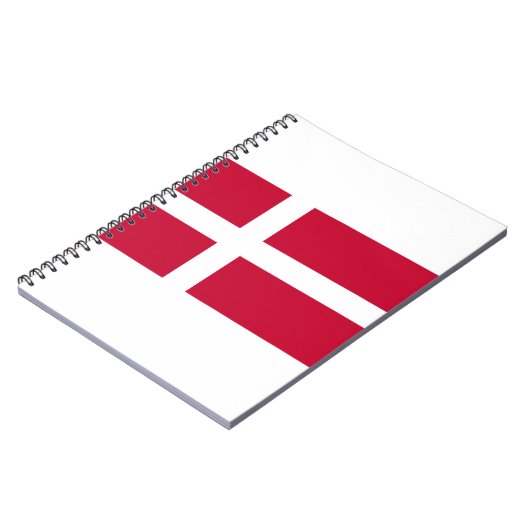 Denemarken Vlag Notitieboek (Linkerzijde)