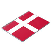 Denemarken Vlag Notitieboek (Linkerzijde)