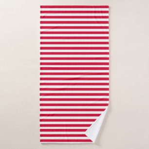 Denemarken vlag strepen land kleur patroon rood wi badhanddoek