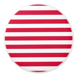 Denemarken vlag strepen land kleur patroon rood wi keramische knop