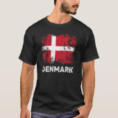 Denemarken vlag T-shirt (Voorkant)
