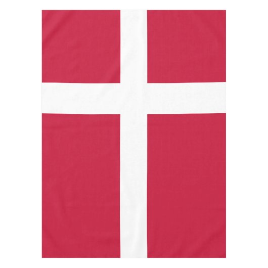 Denemarken vlag Tablecloth Tafelkleed (Voorkant)