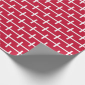 Denemarken Vlaggenverzamelpapier Cadeaupapier (Hoek)