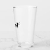 Denemarken voetbal  glas (Links)