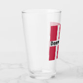 Denemarken voetbal glas (Rechts)