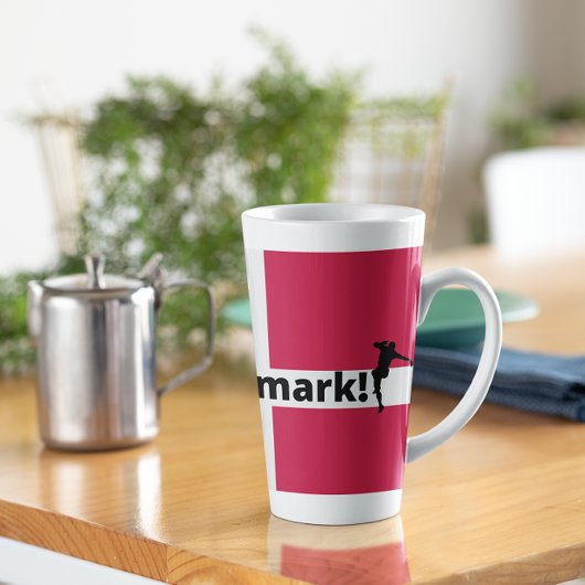 Denemarken voetbal latte mok