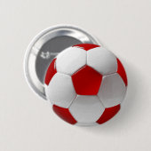 Denemarken Voetbal Ronde Button 5,7 Cm (Voorkant /achterkant)