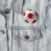 Denemarken Voetbal Ronde Button 5,7 Cm (In situ)