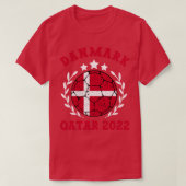 Denemarken WK 1 T-shirt (Design voorkant)