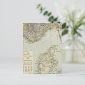 Denemarken, Zuid-Noorwegen Briefkaart (Staand voorkant)