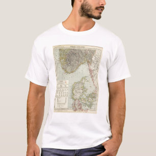 Denemarken, Zuid-Noorwegen T-shirt