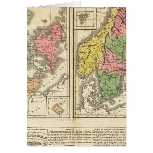 Denemarken, Zweden en Noorwegen (Voorkant)